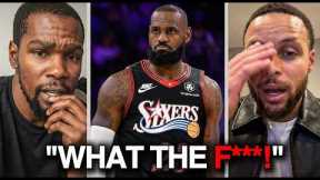NBA Players REACT to LeBron James Joining the 76ers!