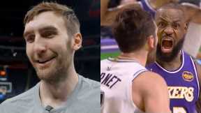 Luke Kornet hilarious voice memo recruiting LeBron James to Spurs 😂