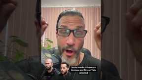 Social media influencers Andrew and Tristan Tate arrested