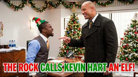 Dwayne The Rock Johnson Calls Kevin Hart an Elf!