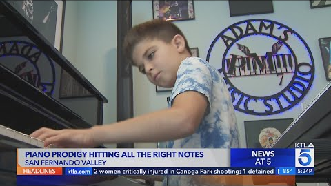 San Fernando Valley music prodigy dreams of the big stage
