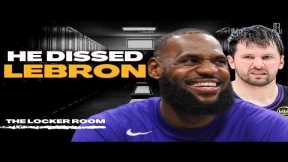 🚨BREAKING: LUKA DONCIC THROWS SHADE AT LEBRON JAMES...
