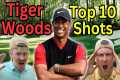 Golfers REACT to Tiger Woods Top 10