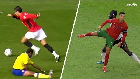 Cristiano Ronaldo DESTROYING Great Players🔥