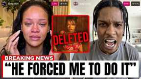Rihanna DELETES Her Photos After A$AP Rocky GOES CRAZY