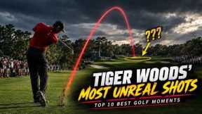 Top 10 Impossible Shots of Tiger Woods That Shocked the World of Golf