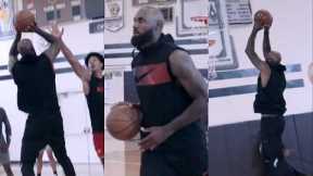 LeBron James dominates pro runs with DeMar, Jalen Johnson & more 🔥