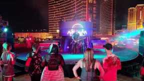 The Ashba Show on top Resorts world - Las Vegas GDM Hava Nagila with inline skater