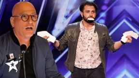 Modern Sleight of Hand Magic on Got Talent!