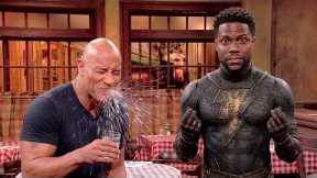 Nobody Makes The Rock Laugh Like Kevin Hart!