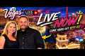 LIVE LAS VEGAS Friday Strip Action!